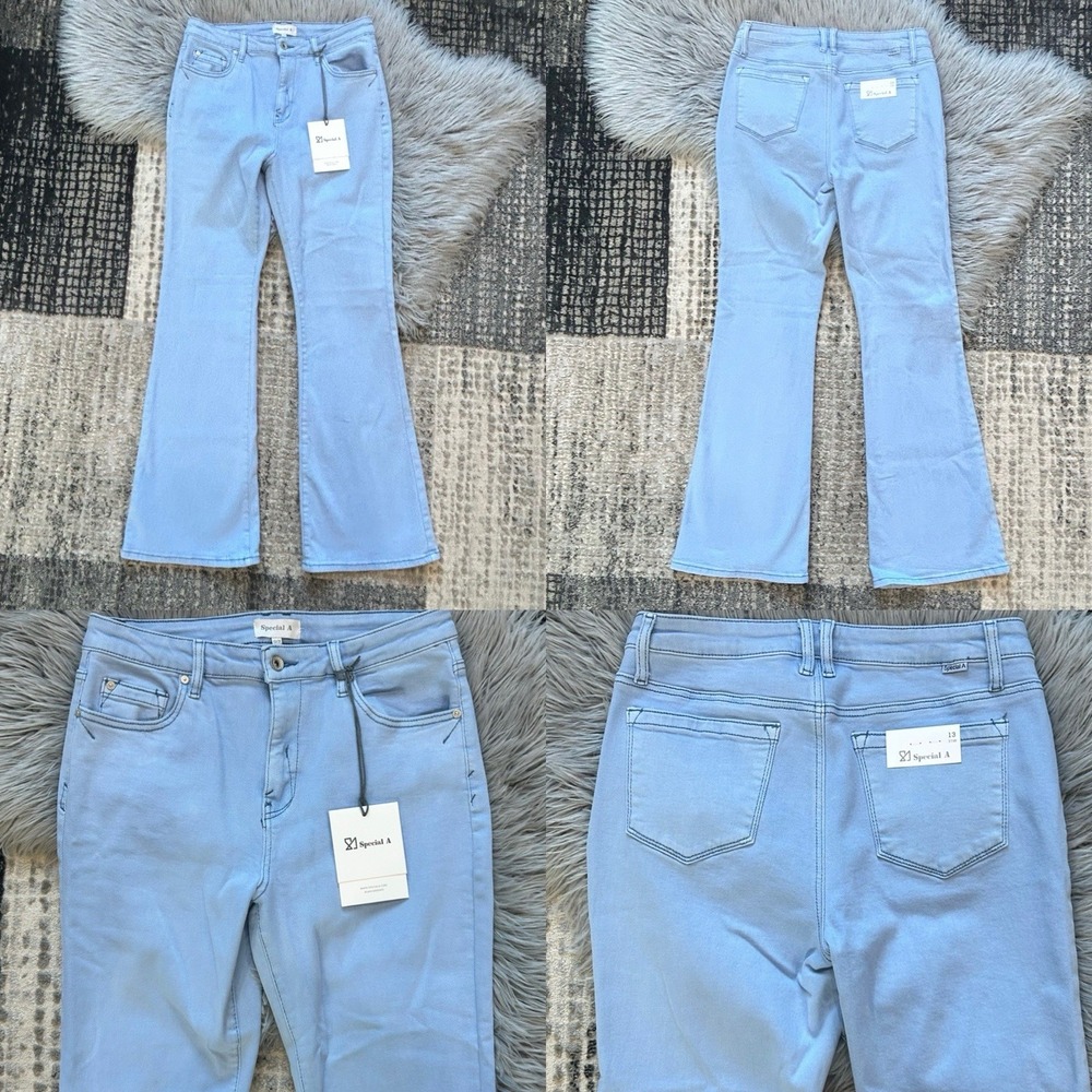Special A Women's Denim In Chambray Blue‎ 13/31 NWT